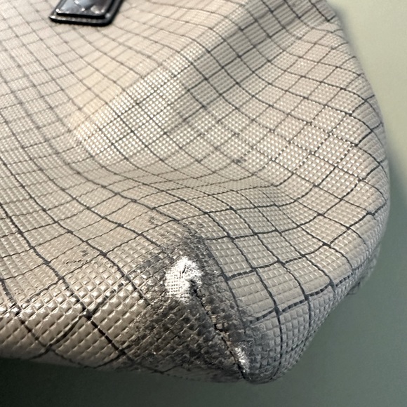 Bottega Veneta Tote Marco Polo Intreccio Jet Gray from Japan - Picture 6 of 9